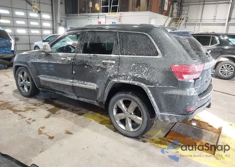 2012 Jeep Grand Cherokee Overland z USA, uszkodzony, nr VIN 1C4RJFCG8CC310092